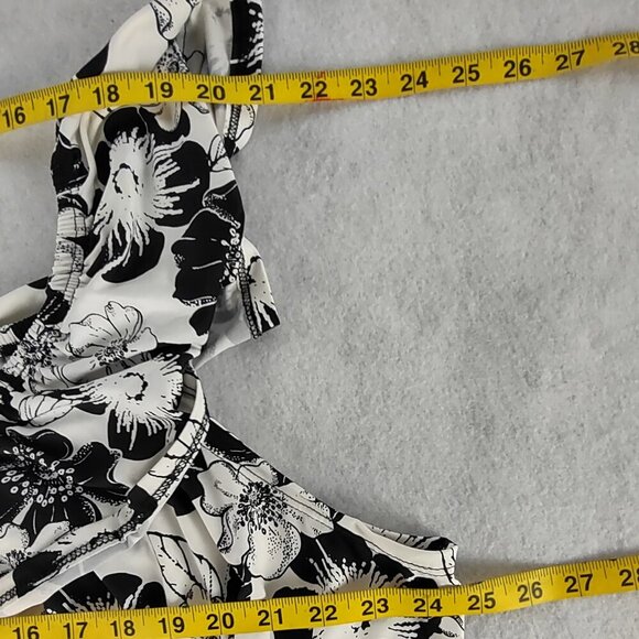 Hybrid & Company Off Shoulder High Waist Romper Wide Leg Jumper Size 3X (NWT) - Picture 10 of 12